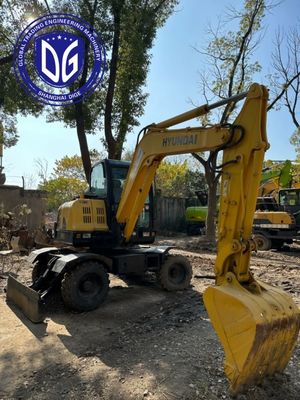 qualité  R60w-7 6 Ton Used Hyundai Excavator And Enhanced Stability Control usine
