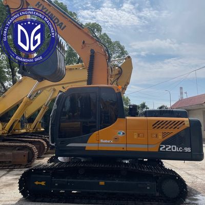 Qualité  Used Hyundai 220LC-9S Excavator With Cummins Engine Ready To Ship To Oman usine