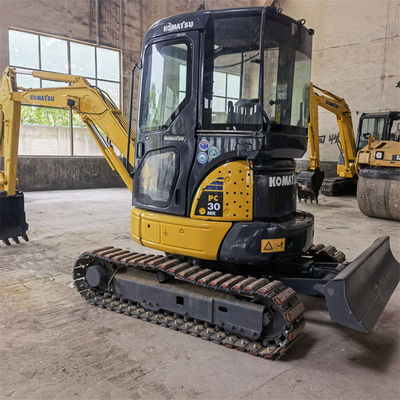 Excavateur à rouleaux japonais Mini Komatsu PC30 Excavateur utilisé 3000KG à 3200KG