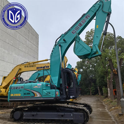 Origine Japon SK200-8 Excavateur Kobelco d'occasion SK200-8 Excavateur Kobelco d'occasion SK200-8