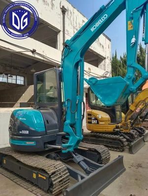 Sk55 avancée utilisée Kobelco 5,5 tonnes Excavateur puissant polyvalent pour la construction