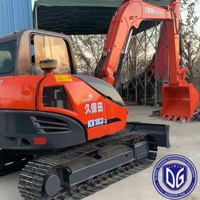 Kubota KX183 Mini Excavator d'occasion Origine du Japon En bon état
