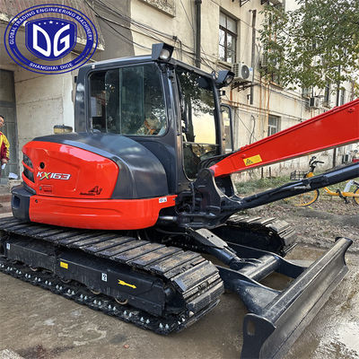 6 tonnes KX163 Excavatrice Kubota utilisée Excavatrice hydraulique