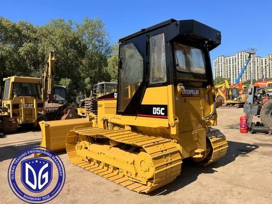 D5C Dozers à chenille hydrauliques utilisés Bulldozers hydrauliques 16 tonnes