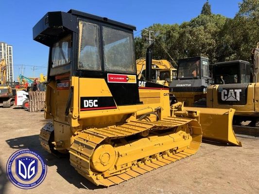 D5C Dozers à chenille hydrauliques utilisés Bulldozers hydrauliques 16 tonnes