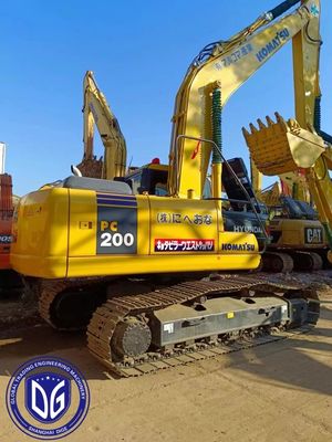 Origine Japon PC200-7 Excavateur Komatsu d'occasion PC200-7 Excavateur rampant Excavateur d'occasion Excavateur hydraulique Komatsu PC200-7