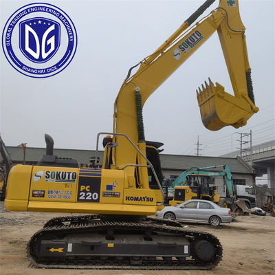 22 tonnes Japon Excavatrice utilisée Komatsu PC220-8 Excavatrice Excavatrice d'origine
