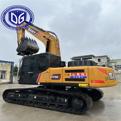 Excavateur SANY 215 C utilisé Excavateur SANY Digger SANY Hydraulique Excavateur à rampe