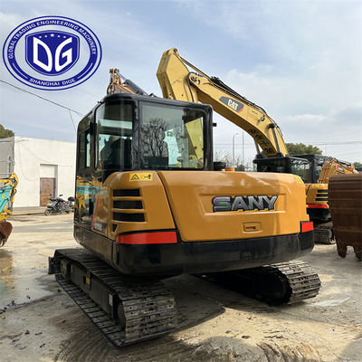 Sany Sy55 est une excavatrice de 5,5 tonnes avec un contrôle précis de l'excavation