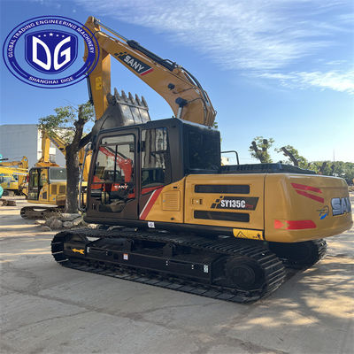 Sy135 Excavateur SANY d'une capacité de refroidissement accrue de 13,5 tonnes