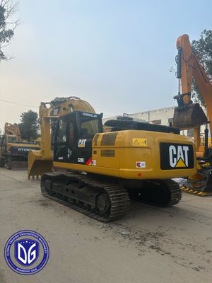 Coupe à l' extrémité utilisée Caterpillar 329D Excavator 29T avec fonctionnement hydraulique en douceur