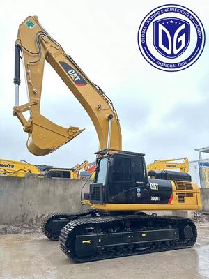 Excavatrice à chenilles polyvalente 330D de 30 tonnes utilisée avec une efficacité de creusement élevée