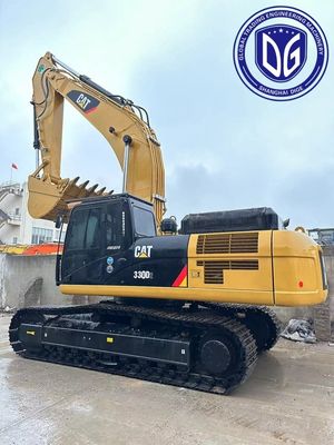 Excavatrice à chenilles polyvalente 330D de 30 tonnes utilisée avec une efficacité de creusement élevée
