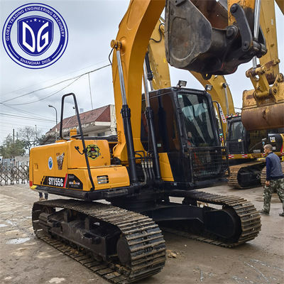 Sy155C Sany 15,5 Tonnes Excavateur d'occasion avec une consommation optimale de carburant