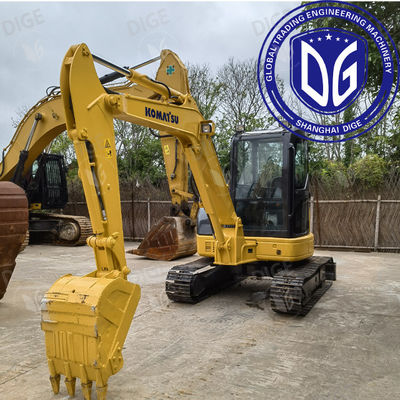 Excavateur hydraulique Komatsu PC55 4D88E-6 Modèle de moteur et construction durable pour les travaux lourds