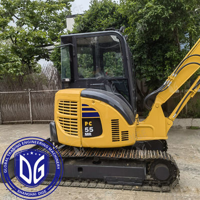 Excavateur hydraulique Komatsu PC55 4D88E-6 Modèle de moteur et construction durable pour les travaux lourds
