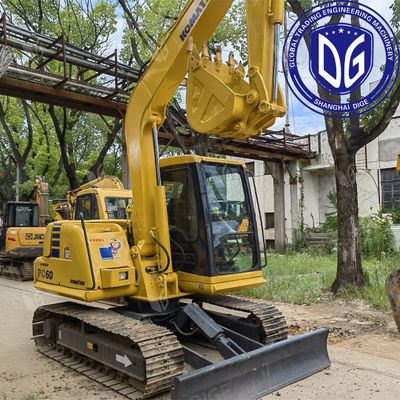 6 tonnes Komatsu PC60 88% Excavatrice hyndrulique neuve utilisée