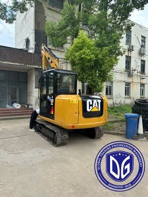 Utilisé 306E 6T Caterpillar Crawler Mini Excavator Système de commande de fonctionnement avancé