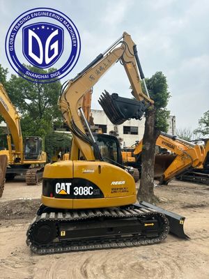 Cat 308 excavateur à vendre308C Used Cat Machines 8 Tonnes Excavateur Adaptabilité à différents terrains