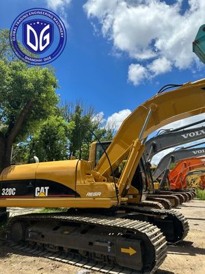 Moteur à couple élevé 320C Utilisé Caterpillar 20t Excavator Avec bon système hydraulique