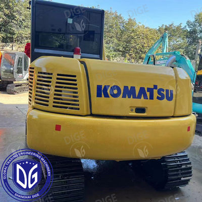 7 tonnes Petite excavatrice Komatsu PC70 Économie de carburant Économie de main-d'œuvre