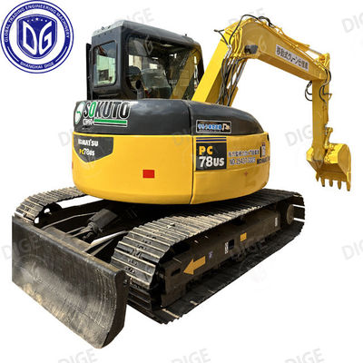 Origine Japon PC78US Excavateur Komatsu d'occasion PC78US Excavateur d'occasion Excavateur Komatsu PC78US