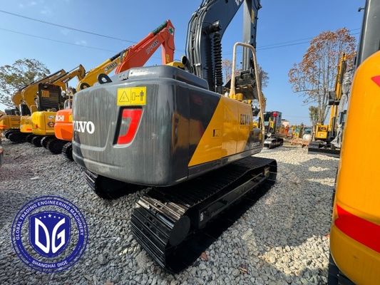 Ec140 Excavateur Volvo d'occasion de 14 tonnes avec système de ventilation de refroidissement efficace
