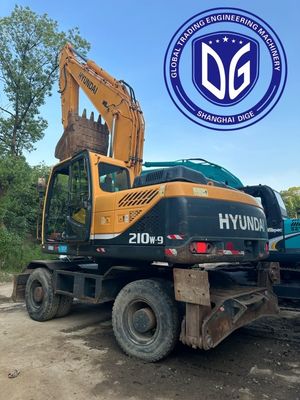 Super durable R210w-9 21t Excavateur Hyundai d'occasion avec fonctionnement efficace