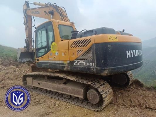 Excavateur de 20 tonnes Hyundai Modèle 225LC-9T Usé Excavateur à roues en bon état