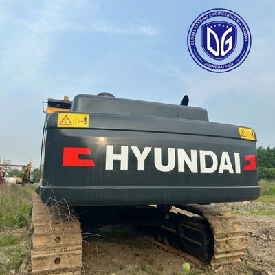 Innovative R485 Excavateur Hyundai d'occasion de 48,5 t Plusieurs caractéristiques de sécurité