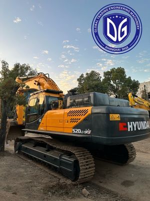 R520LC-9Vs Excavatrice hydraulique Hyundai utilisée avec système de ventilateur de refroidissement efficace