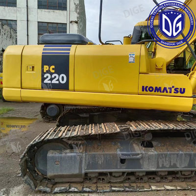 Performance fiable USED PC220-7 excavateur avec adhérence et traction améliorées