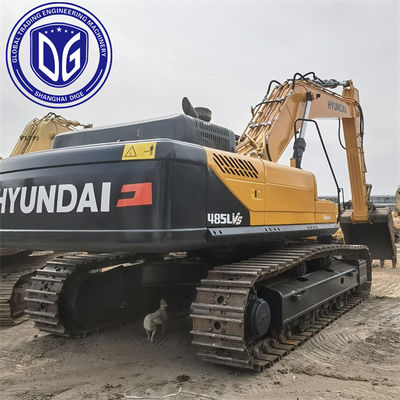 R485LVS d'origine Excavateur Hyundai d'occasion Excavateur à rampe d'occasion Condition de travail