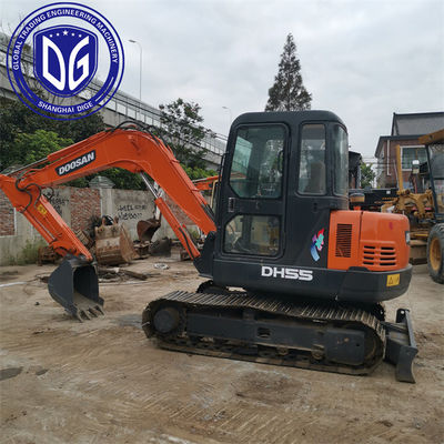 DH55 Mini Excavateur Doosan utilisé Excavateur hydraulique utilisé