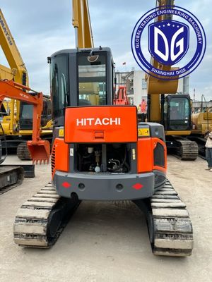 Conception du siège réglable ZX50U 5 tonnes Excavatrice utilisée Hitachi Avec système de freinage efficace