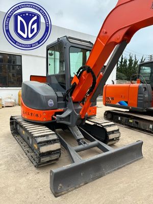 Conception du siège réglable ZX50U 5 tonnes Excavatrice utilisée Hitachi Avec système de freinage efficace