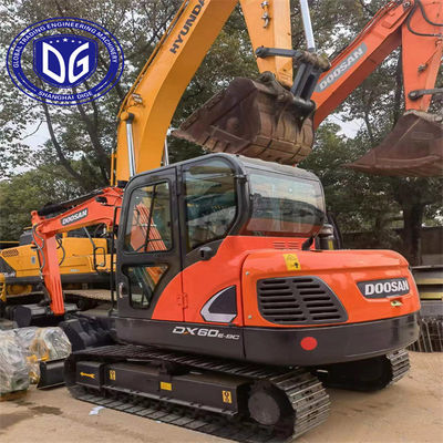 Origine Corée DX60 Excavateur Doosan d'occasion DX60 Excavateur d'occasion Excavateur Doosan DX60