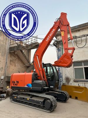 Excellente force de rupture ZX130 Excavatrice utilisée Hitachi de 13 tonnes