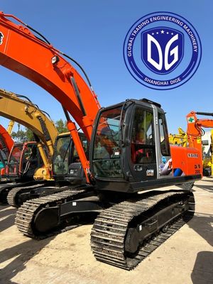 Systèmes de refroidissement efficaces ZX200-3 Excavatrice Hitachi utilisée 20T Excavatrice hydraulique