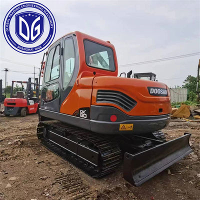 DX80 8 tonnes utilisées Excavateur Doosan