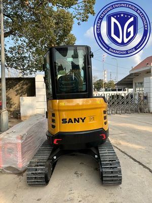 Excavateur hydraulique Sany Sy26u 2,6 t utilisé avec choix de plusieurs modes de fonctionnement