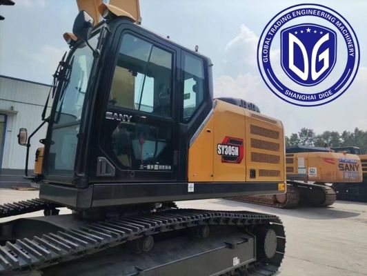 Sany SY305 30,5 tonnes d'excavateur hydraulique utilisé, gros équipements de construction en vente