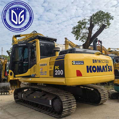 Excavateur d'occasion Origine Japon PC200-8 Excavateur d'occasion Komatsu PC200-8 Excavateur à rampe d'occasion Komatsu