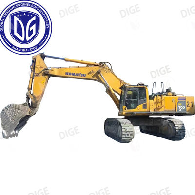 PC700 Komatsu 70 tonnes Excavateur d'occasion, originaire du Japon, arme tranchante pour les grandes constructions
