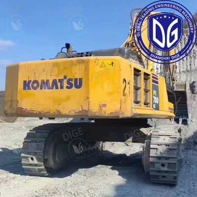 PC700 Komatsu 70 tonnes Excavateur d'occasion, originaire du Japon, arme tranchante pour les grandes constructions