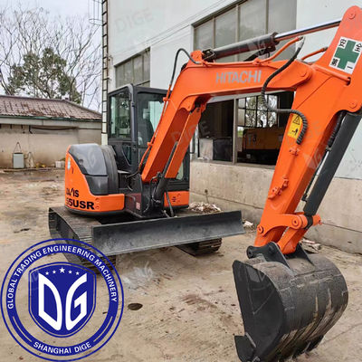 ZX55 5,5 tonnes Excavateur Hitachi d'occasion Opération de charge légère parfaitement compétente