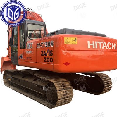 ZX200 ZX200-6 20 tonnes Used Hitachi Excavator 97% Nouveau
