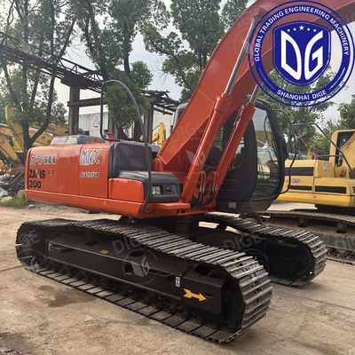 ZX200 ZX200-6 20 tonnes Used Hitachi Excavator 97% Nouveau