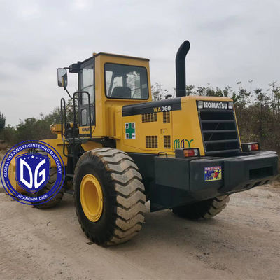 Chargeur avant WA360-3 Chargeur d'occasion Komatsu Chargeur hydraulique du Japon