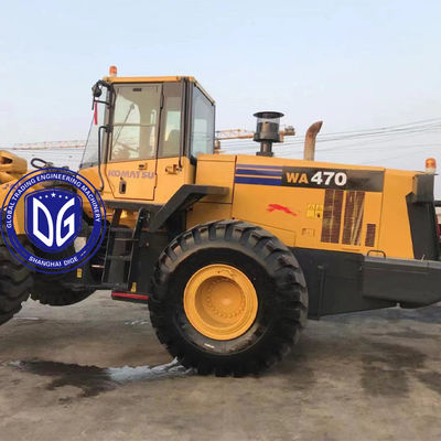 Komatsu WA470-6 chargeur d'occasion grand équipement de construction originaire du Japon